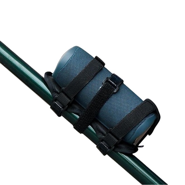 DEEMOUNT Bicycle Audio Bluetooth Strap Water Bottle Frame Bicycle Speaker Fixing Frame Anti Slip Hook and Loop Fastener Strap