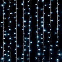 Guirlandes lumineuses LED 150/240/300, rideau lumineux, décorations de Noël intérieures/extérieures, fête de jardin, mariage, 220V
