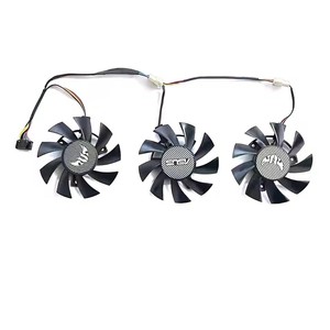 RX5700XT RX5700 GTX1660 FD8015U12D 75มม. สำหรับ Asus GTX 1660Ti 1660Super <span class=keywords><strong>RX</strong></span> <span class=keywords><strong>5700</strong></span> <span class=keywords><strong>XT</strong></span> TUF X3 <span class=keywords><strong>OC</strong></span> - Product Image 2