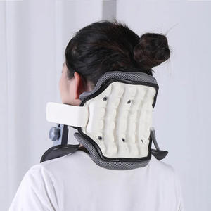 Nouveau dispositif de fixation de la colonne cervicale, attelle de cou gonflable, support pour usage domestique, blanc, blanc cassé, bleu marine, bordeaux, beige - Product Image 2