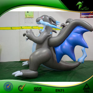 Personnages gonflables 5 k, Dragon gonflable avec ailes, jouet d'animal, personnages de <span class=keywords><strong>Pokemon</strong></span> et d'air - Product Image 3