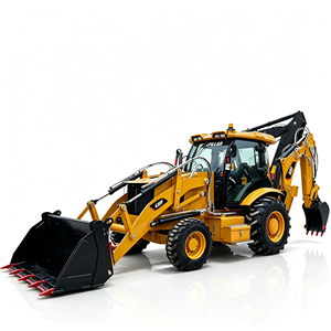 รถตักล้อยางตีนตะขาบมือสอง Caterpillar Cat 420F ขับเคลื่อน 4 ล้อ พร้อมหัวขุดในตัว - Product Image 1