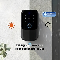 Cadenas intelligent électronique sans fil avec application TTlock, code numérique et lecteur d'empreintes digitales pour coffre-fort domestique
