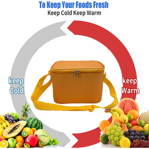 Borsa termica isolata per il pranzo a sublimazione, borsa per il pranzo portatile per uso esterno, borsa termica - Product Image 5