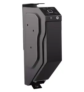 Zhenzhi Auto Open Hand Gun Safe Hidden Mounted Gun Box Biométrico Impressão Digital Safe Deposit Gun Safe