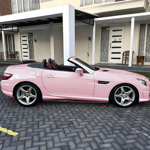 Amp-Z Side Skirts For Mercedes-Benz SLK R172 2011-2015 Piano Black Carbon Fiber Texture Body Kit - Product Image 2