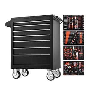 Xe công cụ sửa chữa tủ công cụ ngực trên bánh xe với các công cụ - Product Image 5