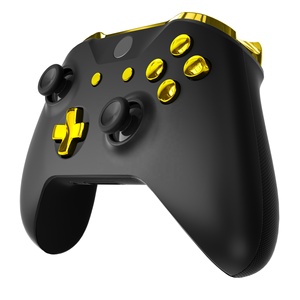 Tùy Chỉnh Chroming Vàng (Xung Quanh Hướng Dẫn) Đầy Đủ Bộ Dụng Cụ Nút Điều Khiển Dpad Hành Động Nút Cho <span class=keywords><strong>Xbox</strong></span> Một S X Điều Khiển Trò Chơi Phụ Kiện - Product Image 2