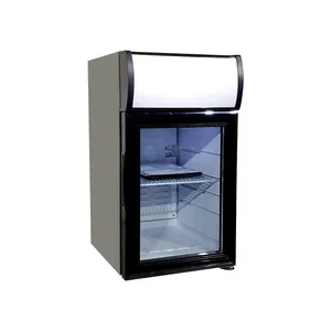 VANACE Mini HK Gelo Ar Refrigerado Refrigeração Porta Dupla Pequeno Refrigerador Hotel Compacto Frigoríficos