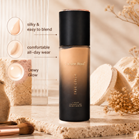 Fond de Teint Passion Rose True Color Luminous Glow Couvrance Moyenne à Forte Légère et Naturelle Éclat Professionnel