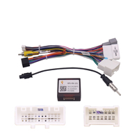 Adaptateur de boîtier Canbus 16 broches pour Renault Captuer Clio /Express 2021 avec faisceau de câbles autoradio Android