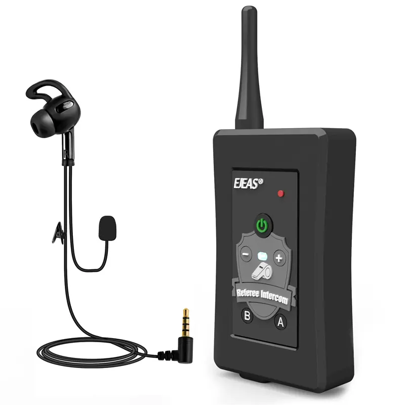 EJEAS factory price 4 users waterproof full duplex interphone wireless rider soccer referee intercom communication