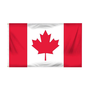 Cổ phiếu đỏ trắng Canada quốc gia <span class=keywords><strong>Toronto</strong></span> lá phong lá cờ 3 * 5ft - Product Image 6