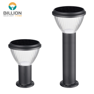 أحدث مصباح حديقة LED شمسي عصري مقاوم للماء IP65 عالي السطوع مع درجة حرارة لون قابلة للتعديل للديكور الخارجي - Product Image 1