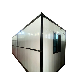 <span class=keywords><strong>Maison</strong></span> conteneur modulaire préfabriquée détachable de 20 pieds en Chine, kit de structure en acier, bureau, mini-<span class=keywords><strong>maison</strong></span>, design moderne, faible coût - Product Image 1