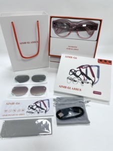Gafas Inteligentes AIMB-G6 con IA, 8MP, Antivibración, Video 1080P, Micrófono Dual con Cancelación de Ruido, Control Táctil, Altavoces AAC, Carga Rápida de 290mAh, 4GB/32GB - Product Image 5