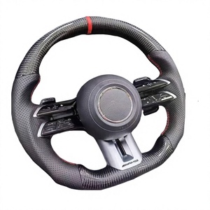 Volante Usado de Fibra de Carbono con Cuero Perforado OLED para SL GLA35 GLA45 GLB180 OE 205C63 con 6 Meses de Garantía - Product Image 6