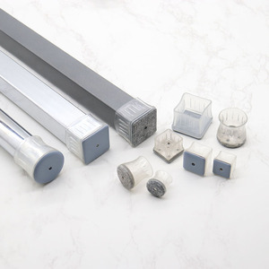 Không trượt nhựa cao su Silicone ghế nhôm chân ống cuối Nắp Chân cảm thấy pad cơ sở bảng chân lời khuyên cho bảo vệ đồ nội thất - Product Image 2