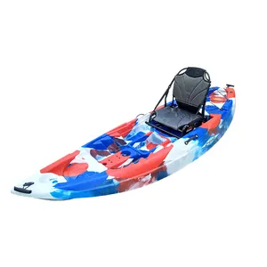 Direct Sales 1 persons paddle kayak sport fishing kayak pedal for Lakes & Rivers