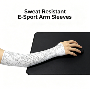 OEM <b>Compression</b> Esports Gamer Sleeve Customizable Gaming Arm Sleeves with Thumb Holes - Product Image 5