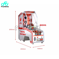 Machine de jeu d'arcade de lancer de balle de compétence de football américain Offre Spéciale dernier divertissement à pièces pour les centres d'amusement