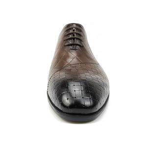 Zapatos de vestir de cuero genuino para hombre, calzado Formal, <span class=keywords><strong>Oxford</strong></span>, hecho a mano - Product Image 2