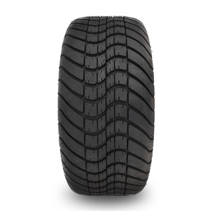 Shu-Ran 14 ''voiturette de golf usinée/roues noires brillantes et pneu de voiturette Golff avec capuchon central 'S' - Product Image 4