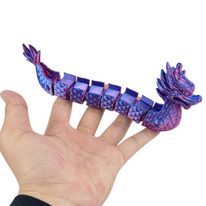 Modellino di Barca Drago Stampato in 3D, Articolato e Mobile, Regalo Creativo, Souvenir Decorativo - Product Image 4