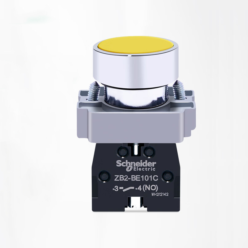 XB2BA52C jaune à réarmement automatique