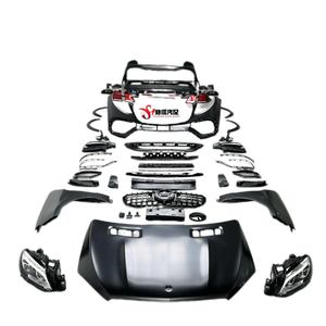 Kit Carrozzeria Forward per Mercedes-Benz Classe ML W164 <span class=keywords><strong>GLE</strong></span> <span class=keywords><strong>W166</strong></span> Aggiornato a GLE63 AMG Paraurti Anteriore Paraurti Posteriore - Product Image 1