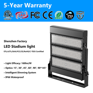 ไฟสนามฟุตบอลกลางแจ้ง ROMANSO กันน้ำ IP66 800W 1000W 1200W ได้รับการรับรองมาตรฐาน CE ROHS ETL ไฟ LED สำหรับสนามกีฬา - Product Image 2