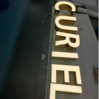Letrero Luminoso 3D Personalizado YIJIAO, Resistente al Agua, con LED, para Empresas de Publicidad, Hospitales, Tiendas Minoristas y Fachadas de Negocios