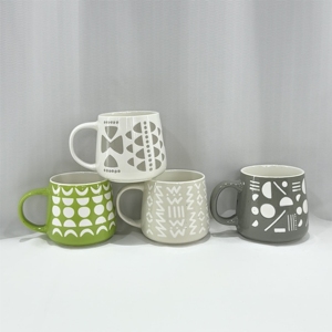 High Quality Custom Mugs Cup Wholesale Ceramic Customized Unglazed Ceramic Mug Bulk Unique Shape Ceramic Coffee Mugs - Product Image 3