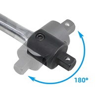 24 1/2 Drive Extension Flexible Réglable Voiture Roue Écrou Remover Clé À Douille Outil Disjoncteur Bar