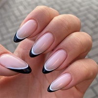 Pas de mal aux cadeaux personnalisés naturels Beaux faux ongles Impressions africaines Faux ongles