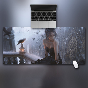 XXL quá khổ vải chuột Pad đầy đủ sexy phim hoạt hình cô gái bàn Pad dễ thương Cô gái chơi game lớn Anime máy tính xách tay chuột mat - Product Image 3