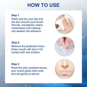 ELAIMEI Label Pribadi Memperbaiki Kualitas Tidur, Perangkat Anti Dengkur Instan, Plester Mulut Transparan Tingkat Medis - Product Image 3