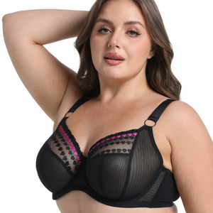 Grossiste en mode personnalisée, lingerie sexy et élégante pour femmes matures, larges bandeaux, <span class=keywords><strong>soutien</strong></span>-<span class=keywords><strong>gorge</strong></span> à grande taille - Product Image 2