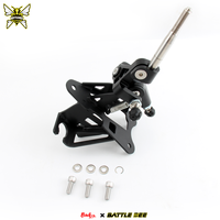 BATTLEBEE Palanca de Cambios Corta Manual Ajustable de Aluminio BKK20 para Civic 8th FA1 FD2 2006-2011, Cambio Rápido
