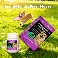 Comprimés à mâcher de collagène naturel premium pour chiens - avec collagène et glucosamine pour la santé du pelage, des articulations et digestive, OEM ODM