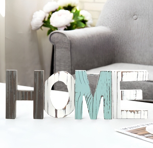 Letras Decorativas de Madera Rústicas Personalizables de Fábrica, Letrero con Palabras Recortadas de Alta Calidad para Decoración del Hogar - Product Image 6