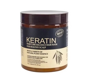 <span class=keywords><strong>Maschera</strong></span> di equilibrio per la cura del burro di cheratina marrone per il trattamento del cuoio capelluto sano crema 500g - Product Image 5