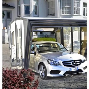 Auvent de voiture pliable de luxe, abri portable robuste et imperméable avec protection UV pour voiture, bateau, piscine et stockage - Product Image 3