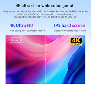หน้าจอแสดงโฆษณาติดผนังขนาด 65 นิ้ว บางเฉียบ 2.8 ซม., 4K HDR, รองรับแรงดันไฟฟ้ากว้าง, สำหรับโฆษณาในร้านค้าปลีกขนาด<span class=keywords><strong>ใหญ่</strong></span> - Product Image 6