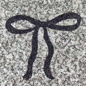 Sac fourre-tout avec nœud noir - Product Image 5