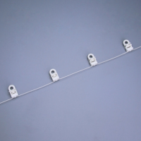 Glissière de rideau en plastique de qualité supérieure 7 cm, support de glissière de rideau, accessoires pour rideaux et stores