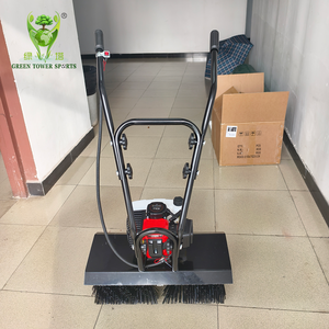 1.7HP spazzatrice per erba artificiale spinta a mano per la pulizia del campo da calcio e del paesaggio - Product Image 4