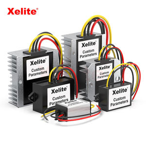 Stabilisateur de tension 24V vers <span class=keywords><strong>12V</strong></span> <span class=keywords><strong>Convertisseur</strong></span> CC Protection contre les surtensions pour <span class=keywords><strong>batterie</strong></span> de voiture Camion Véhicule Bateau Moteur Système solaire Protection - Product Image 1