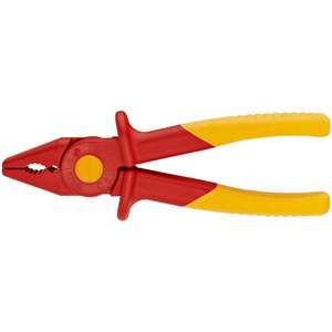 KNIPEX - 98 62 01 Pince à bec plat en plastique isolant VDE - EAN 4003773073956 1000V PINCE ET COUPE ISOLÉES - Product Image 1