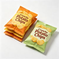 Bolsas de Embalaje para Galletas y Dulces con Sellado Trasero, Suministradas por la Fábrica, con Diseño Personalizado